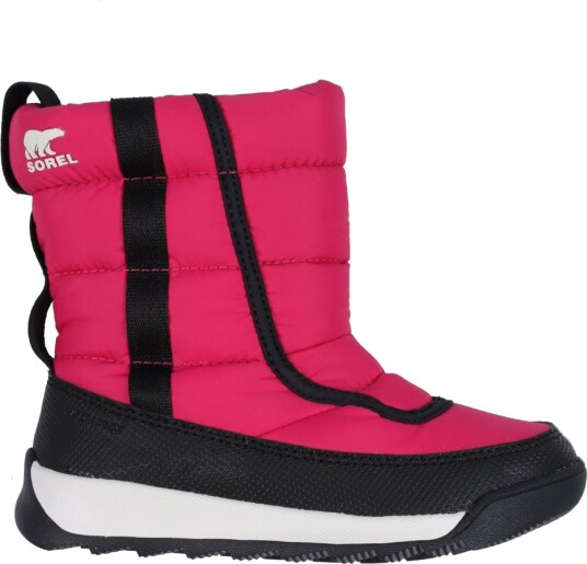 Sorel Vintersko Whitney II Puffy Mid WP Cactus Rosa/Svart Sorel 31 Vinterstøvler