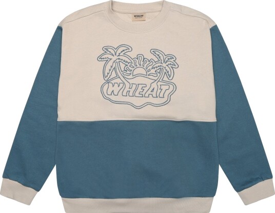 Wheat Sweatshirt L/S Steff Blue 122