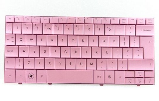 HP KEYBOARD  MINI500  PINK  EURO4