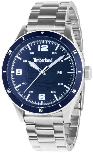 Timberland Herreklokke TDWGH0010504 Ashmont Blå/Stål Ø46 mm Timberland Herreklokke TDWGH0010504 Ashmont Blå/Stål Ø46 mm