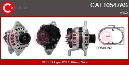 Dynamo CASCO CAL10547AS Dynamo CASCO CAL10547AS