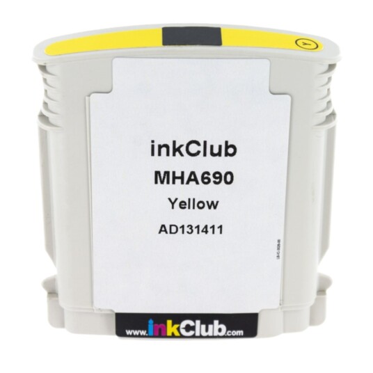inkClub MHA690 Blekkpatron, erstatter HP 940XL, gul, 30 ml