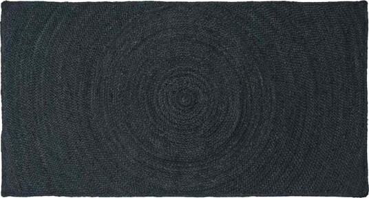 Områdetepper Mørkegrå 100 x 200 cm Jute