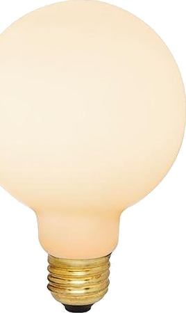 Porcelain II E27 6W LED 2700K 540lm Matt porselen