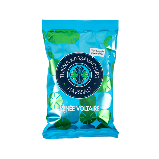 Tynne Kassavachips Havsalt 100 g