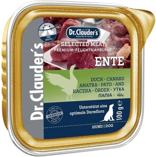 Dr Clauder Prebiotic Wet Duck 100 g