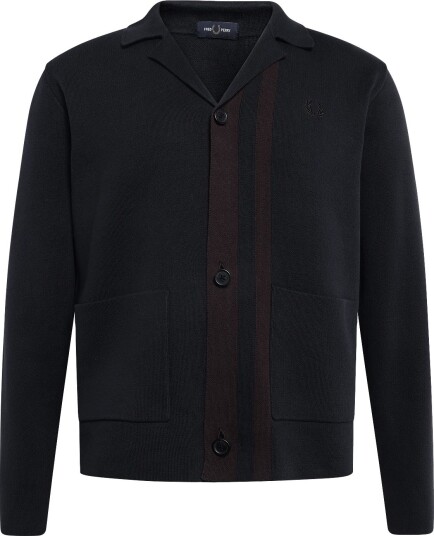 Fred Perry Knitted Blazer Navy M