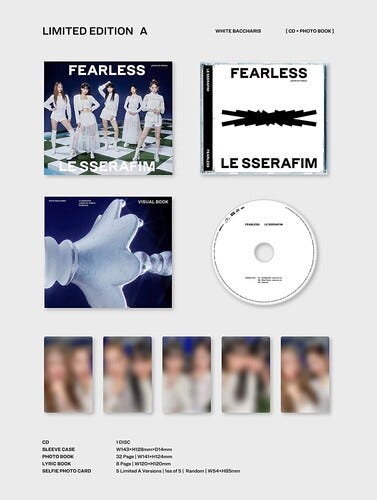 Le Sserafim  Fearless (Limited Edition A  CD + Photobook)  CD