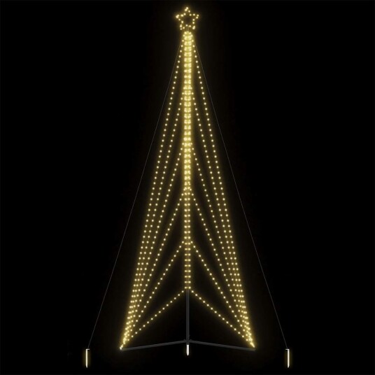  LED Juletre 861 LEDs Varm Hvit 478 cm