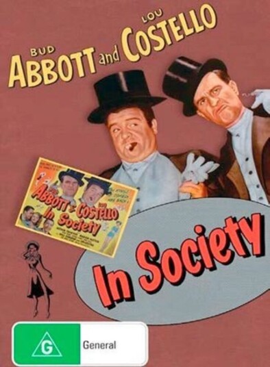 In Society DVD In Society DVD
