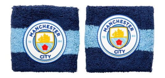 Manchester City 2-Pakning Bomull Håndleddsbånd