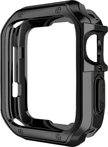 Hurtel Soft Strong Deksel til Apple Watch 42mm Serie 10 Svart