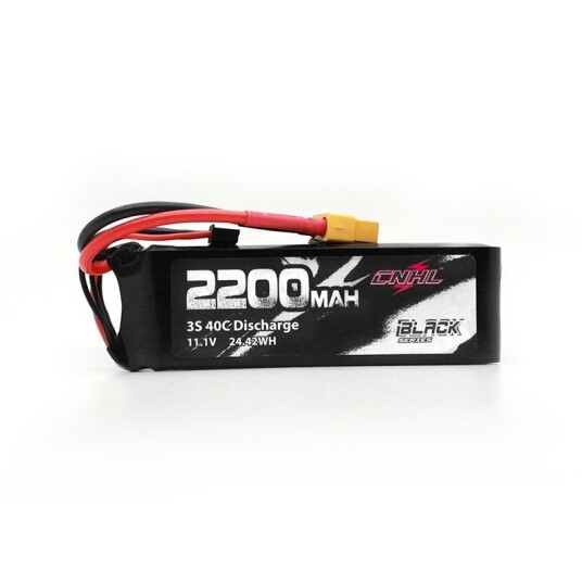 CNHL 3s  2200mAh - 40C - CNHL XT60 Black Edition