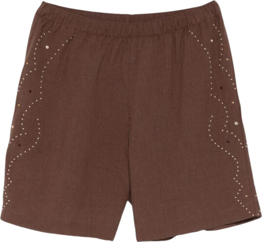 Venuja Dame Shorts Brun S, Venuja Dame Shorts Brun S,