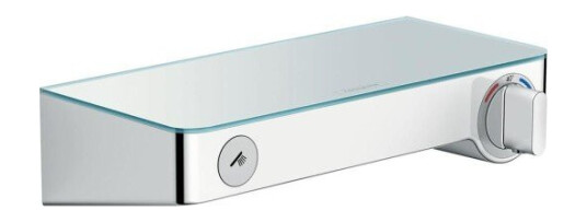 Hansgrohe ShowerTablet Select 300 dusjbatteri, krom/klar glass