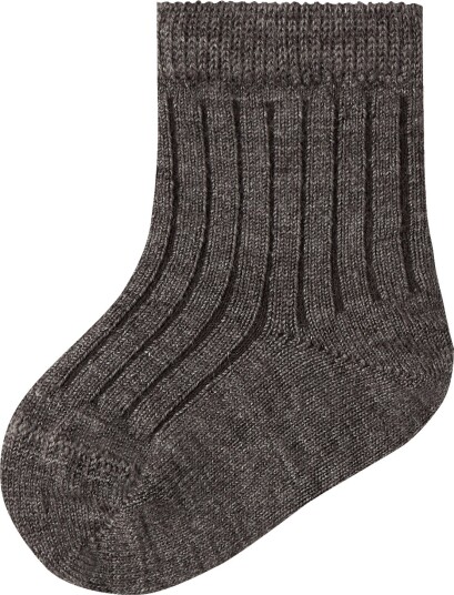 Lil"Atelier Nbnrakel Nil Sock Wo/Po Lil SEPIA TINT 62 68