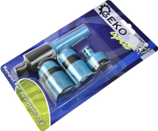 Geko Vanningssett 4 Delt 1/2" Blue Line 20/100 Geko Vanningssett 4 Delt 1/2" Blue Line 20/100