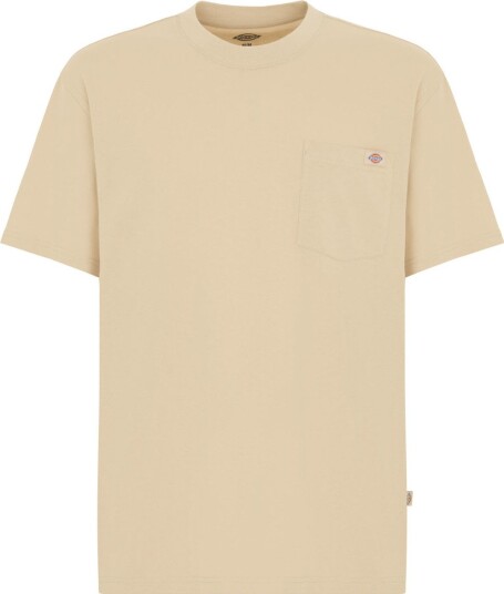 Dickies Men"s Luray Short Sleeve Pocket Tee Irish Cream M
