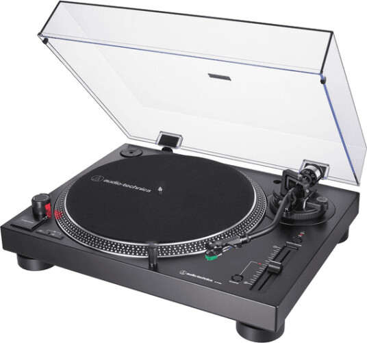 Audio-Technica AT-LP120XUSB Manuell Platespiller Svart med USB
