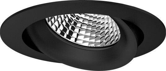 Westal WLD R74 Downlight vipp 6 W 3000 K 430 lm svart 36° Belysning