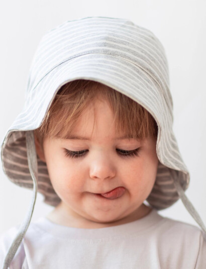 Geggamoja Sunny Hat Classic - Grey - 44-46
