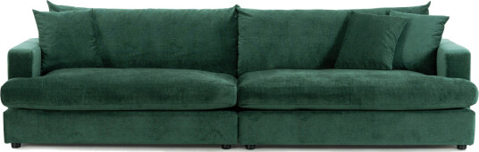 Soffadirekt BOLNUEVO 4 seters sofa Grønn