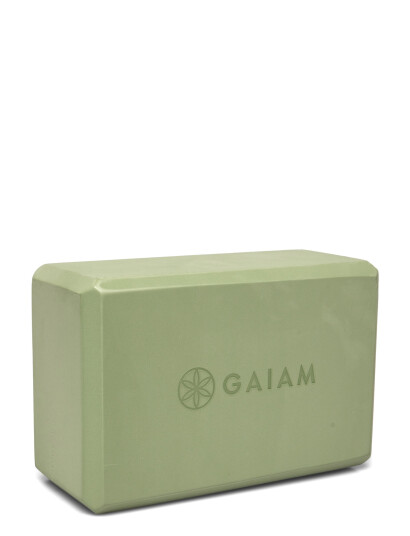 Gaiam Gaiam Celery Point Block - Green - ONE SIZE Gaiam Gaiam Celery Point Block - Green - ONE SIZE
