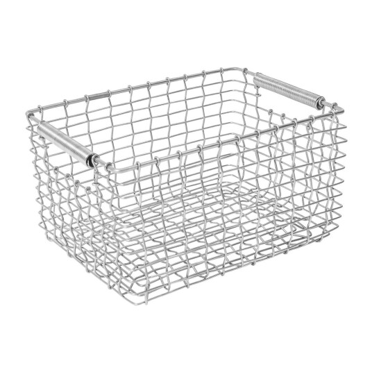 KORBO Rectangular 15 oppbevaringskurv Galvanisert stål KORBO Rectangular 15 oppbevaringskurv Galvanisert stål