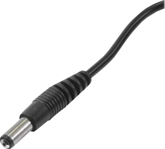 Akyga Ak Dc 01   Usb/Strøm Kabel   Usb Hann Til 5,5 X 2,1 Mm Dc Jakk Hann   80 Cm   Svart