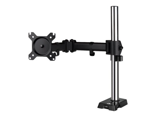 Arctic Z1 (Gen 3) - monteringssett - justerbar arm - for LCD-skjerm - matt svart Arctic Z1 (Gen 3) - monteringssett - justerbar arm - for LCD-skjerm - matt svart