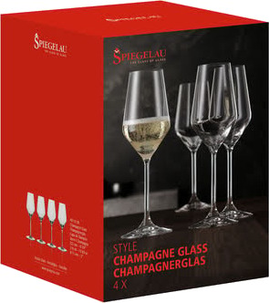 Spiegelau Style champagneglass 31 cl 4-pakning klar 1735632-01-0 1735631-01-0 Spiegelau Style champagneglass 31 cl 4-pakning klar 1735632-01-0 1735631-01-0