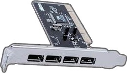Ultron PCI USB 2.0 4+1 20753