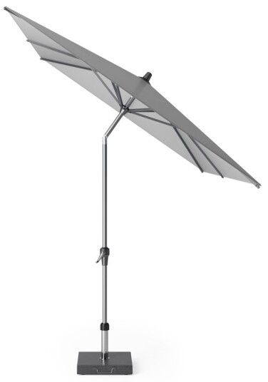 Platinum Riva parasoll Grå/grå exkl. parasollfot 2,5 x 2 m Grå