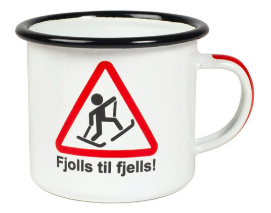 Eagle Products emaljert turkopp, 3,5 dl - fjolls til fjells