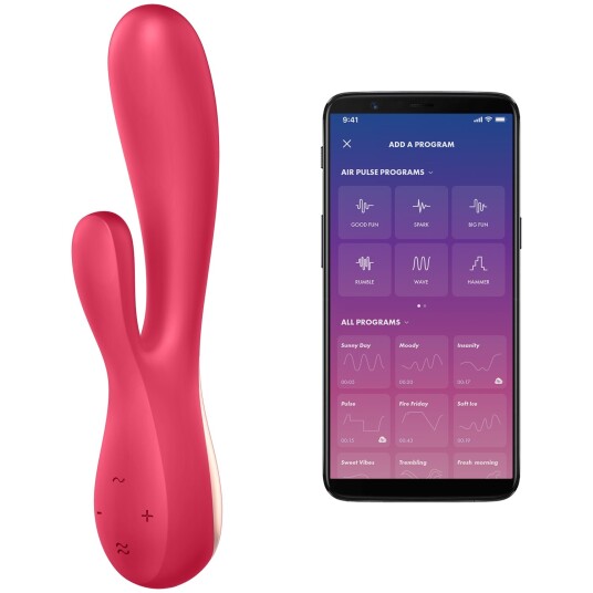 Satisfyer Mono Flex Rabbitvibrator - Rosa Satisfyer Mono Flex Rabbitvibrator - Rosa