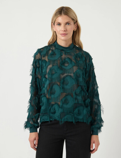 YAS Yasdio Ls Top - Green - 38