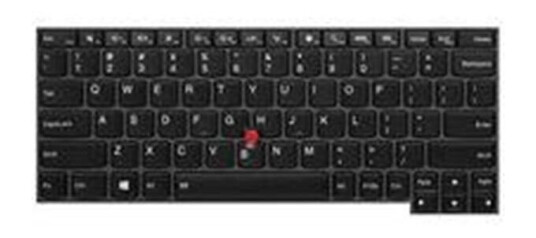 Lenovo Chicony - Brbart tastatur - til utskifting - Fransk