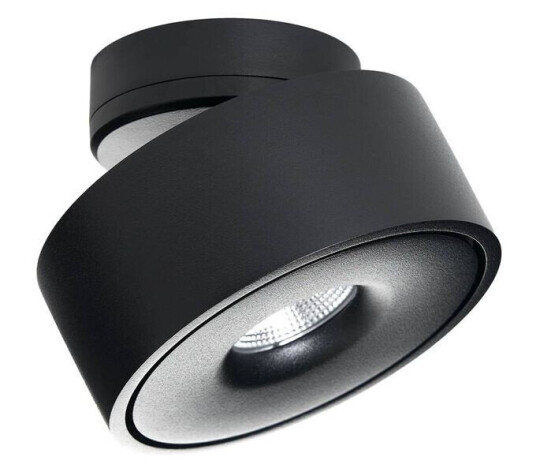 Arcchio Ranka LED-taklampe, svingbar, svart Arcchio Ranka LED-taklampe, svingbar, svart