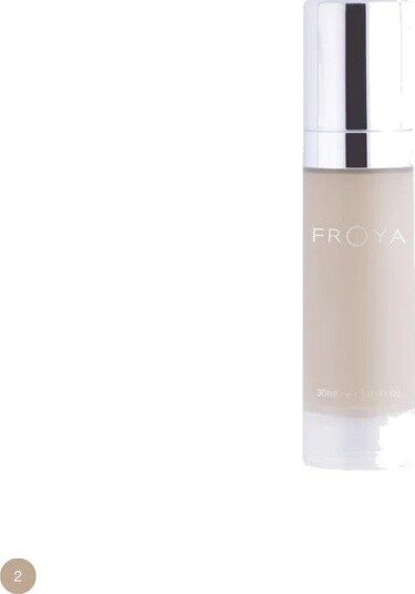 Frøya Photo Finish Moisture Foundation 30 ml, No 2. Veldig lys med gul undertone