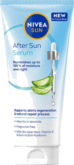 Nivea Sun After Sun Face & Body Serum Lotion Original