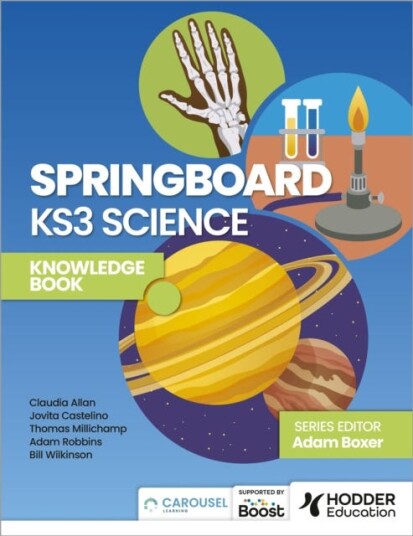 Springboard: Ks3 Science Knowledge Book Av Adam Robbins, Claudia Allan, Jovita Castelino, Thomas Millichamp, Bill Wilkinson