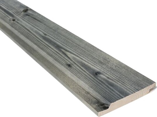 Nord Kledning profilert impregnert gran 19x148 mm dobbelfals 60° klasse 1 grå Nord Kledning profilert impregnert gran 19x148 mm dobbelfals 60° klasse 1 grå
