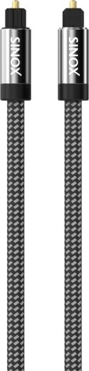 Sinox Pro X Optisk Digitalt Kabel. 1,5M. Sort