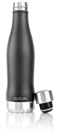 Glacial vannflaske GL1818500014 (matt sort)