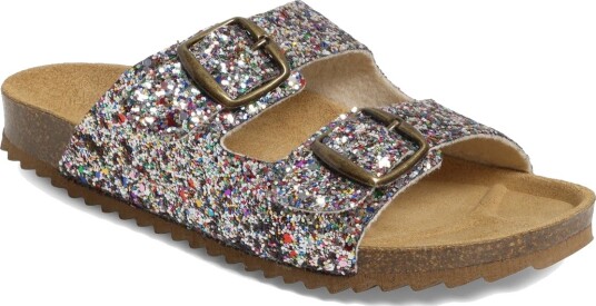 Mango Glitter Buckle Sandals Multi/patterned 33