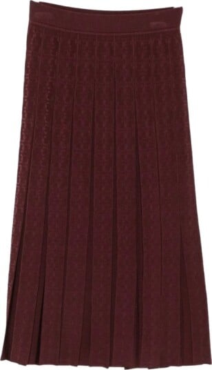 Tory Burch Dame Skjørt Brun S,