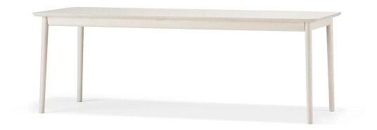 Stolab Prima Vista bord Bjørk hvitoljet 120 x 90 cm hvitoljet + ilegg