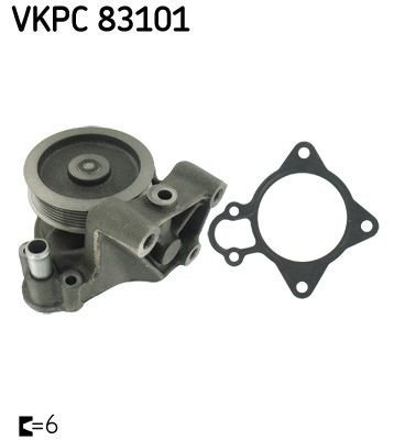 SKF VKPC 83101 Vannpumpe