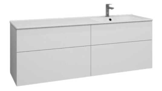 Svedbergs Poem Plan Servantskap D45 med 4 Skuffer Hvit / 160cm SV-3451611