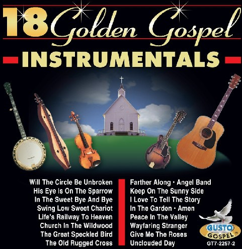 Diverse Artister 18 Golden Gospel Instrumentals CD